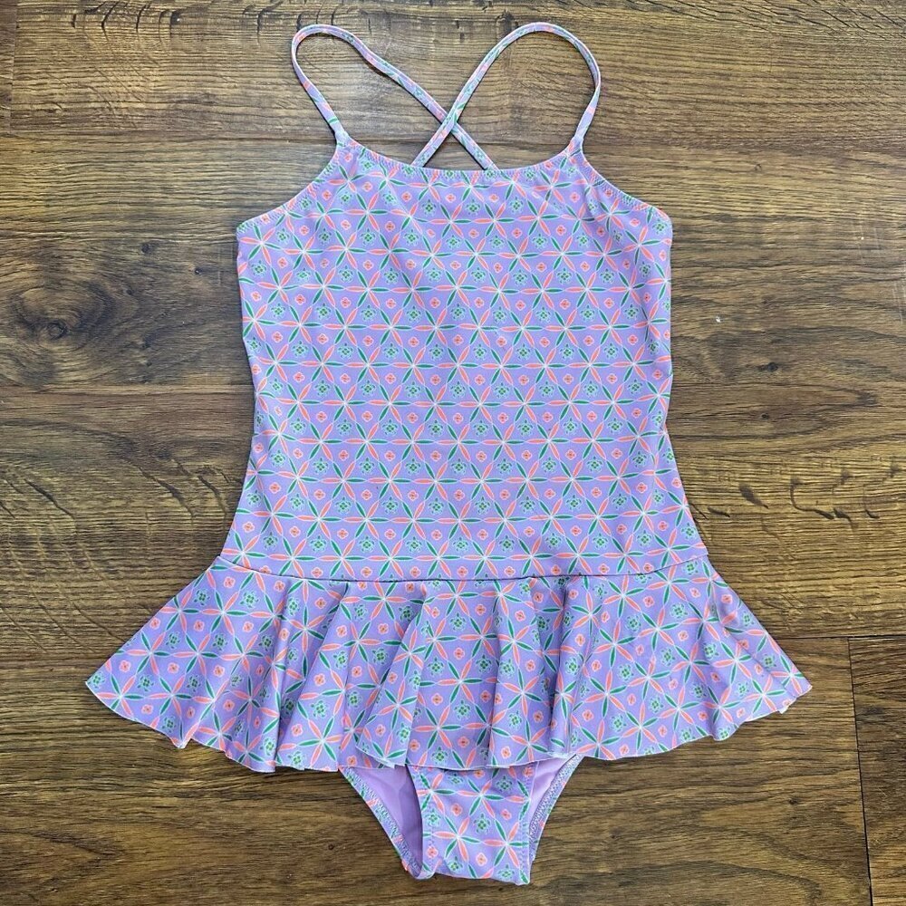 Vilebrequin ruffle one piece swimsuit